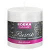 EDEKA Zuhause Kerze Rustik Stumpe Weiß 8cm X 7cm 5